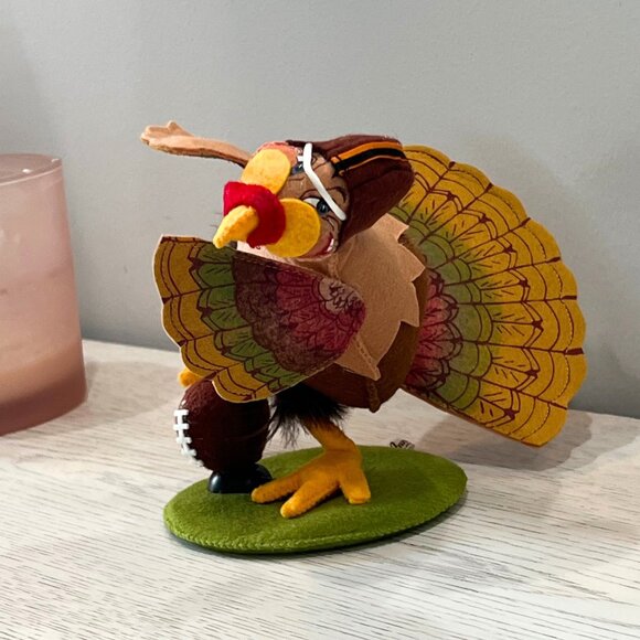 Annalee 2016 Thanksgiving Football Kickoff  Kicker Game Day Tom Turkey - Picture 9 of 15